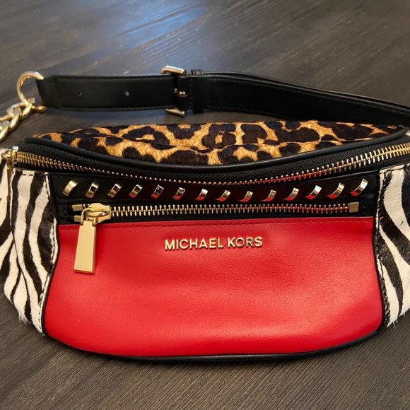 Michael Kors Multi-Print Belt Bag - Picture 1 of 3